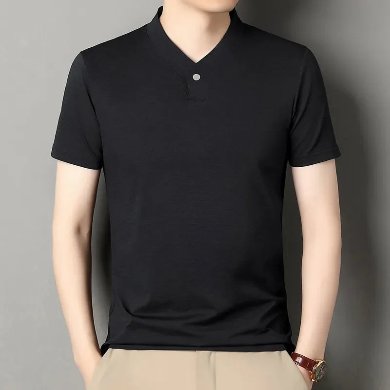 Calder Notch-Neck Tee