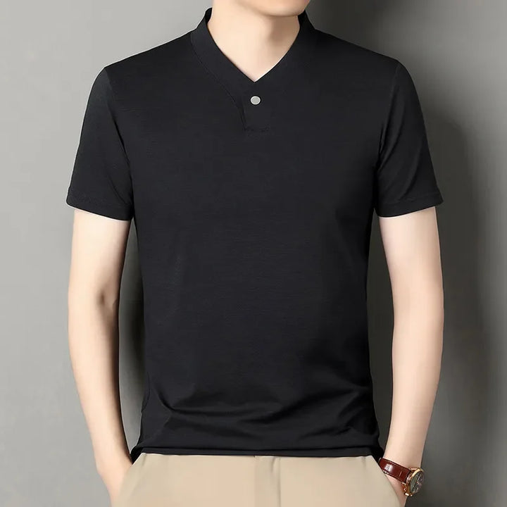 Calder Notch-Neck Tee