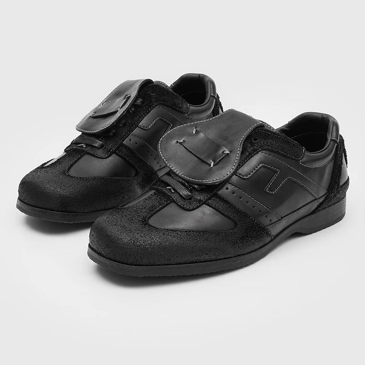 Flux Fold Leather Loafers