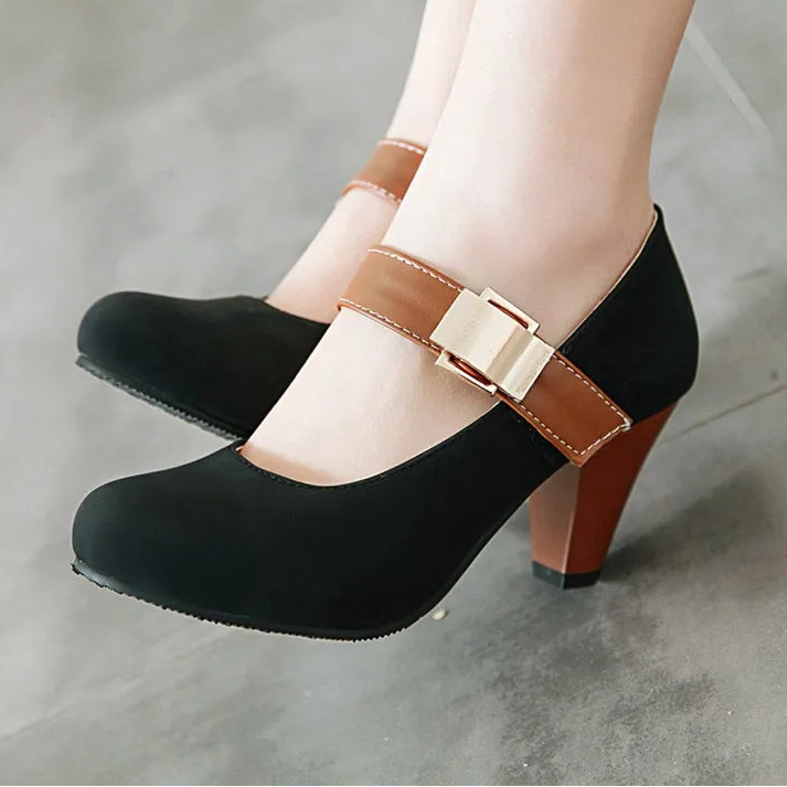 Maris Buckle Heels