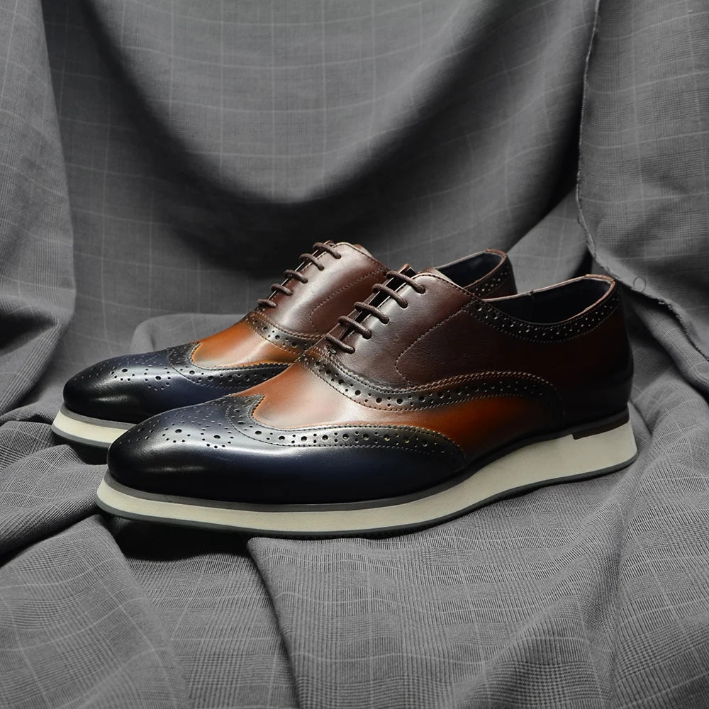 Montano Wingtip Brogue Sneakers