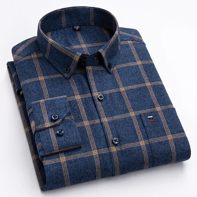 Boscaglia Brushed Plaid Shirt