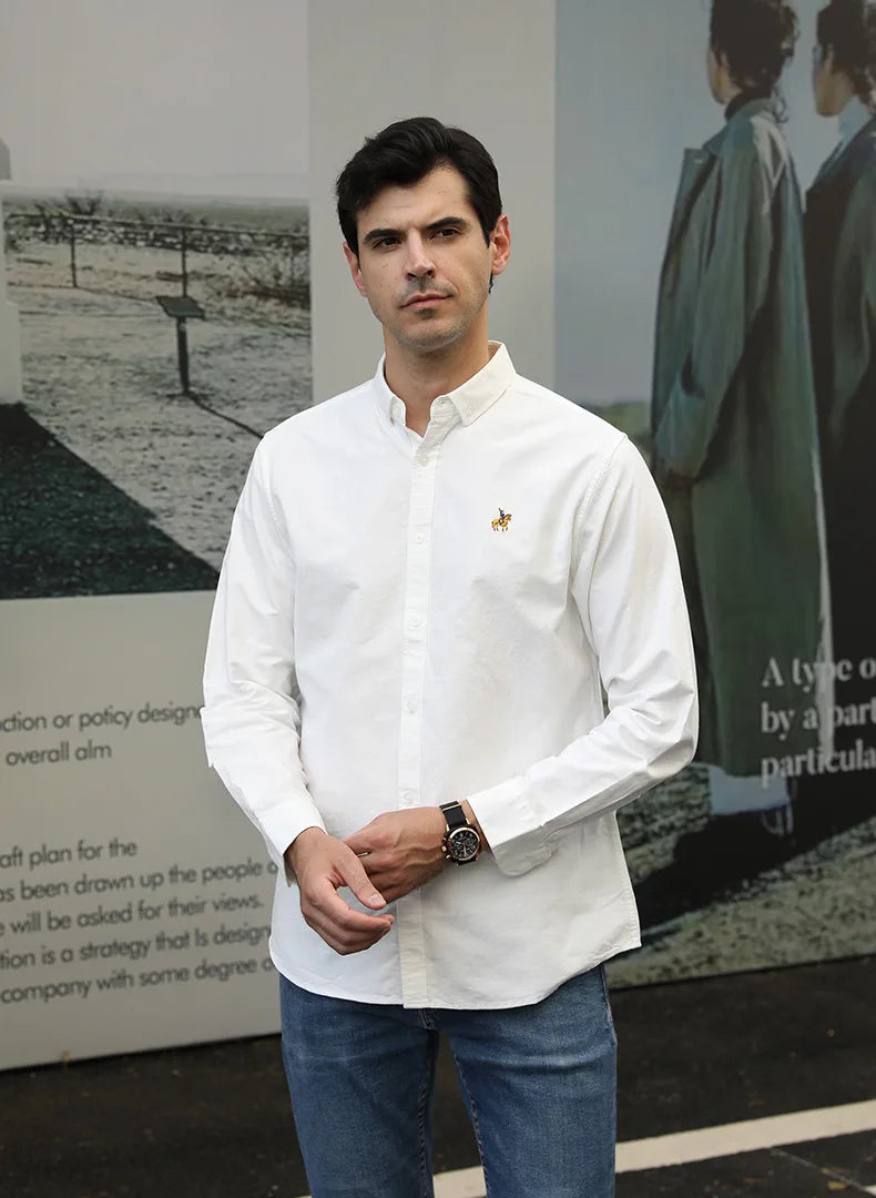 Bridleman Crest Oxford Shirt