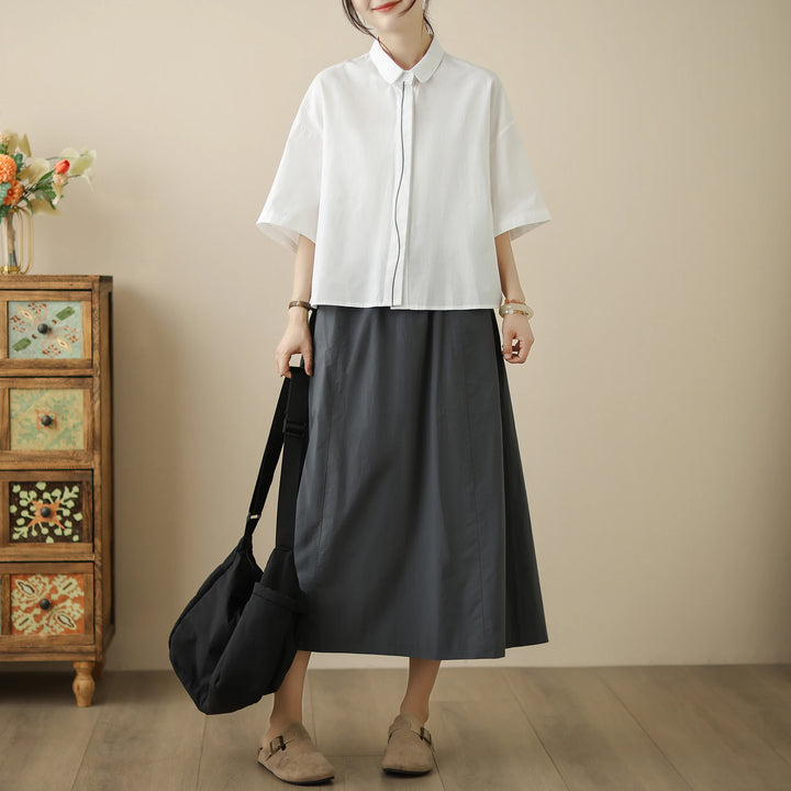 Fiorella Appliqué Camp Shirt