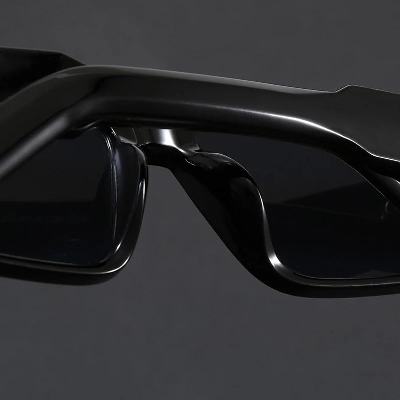 Fleur Crest Square Sunglasses