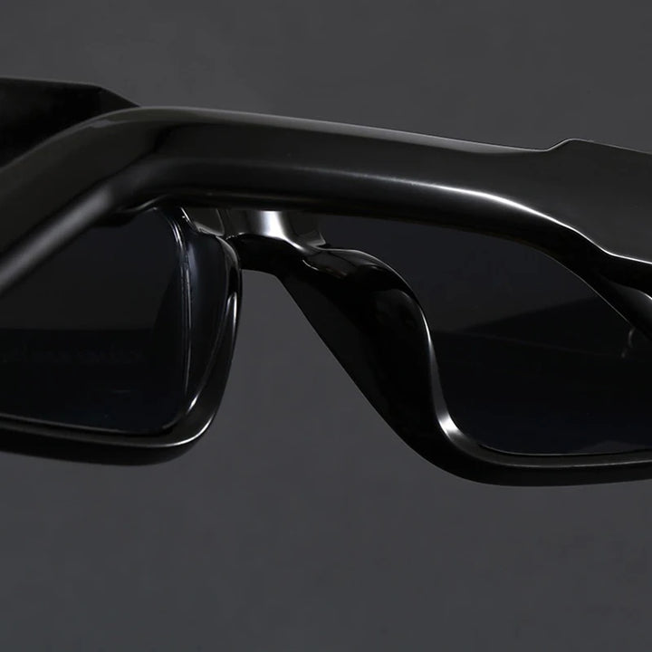 Fleur Crest Square Sunglasses