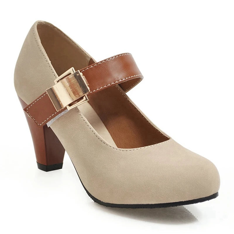 Maris Buckle Heels