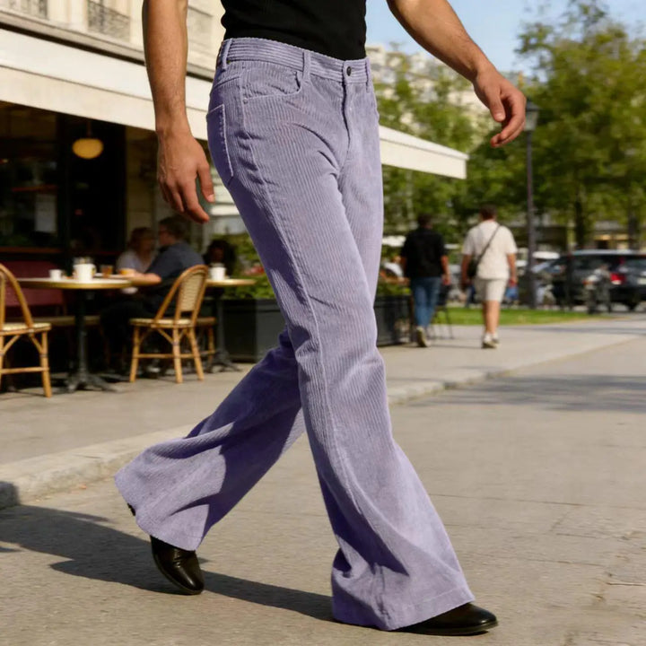 Velluto Corduroy Flare Trousers