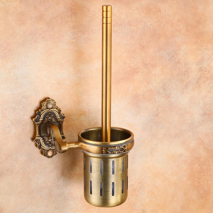 Regency Carved Toilet Brush Holder