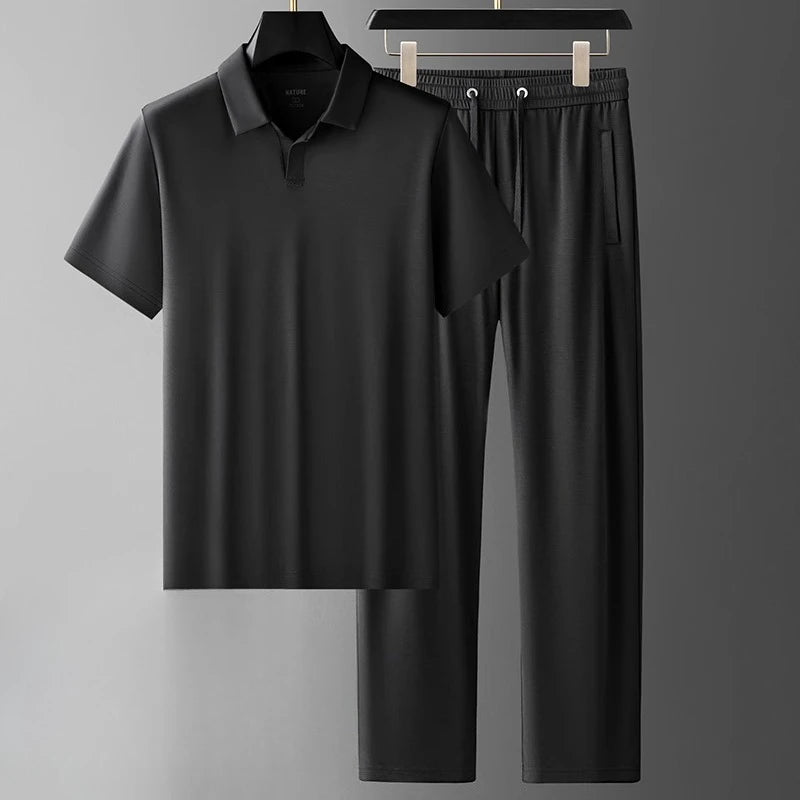 Sorrento Silk Polo Set