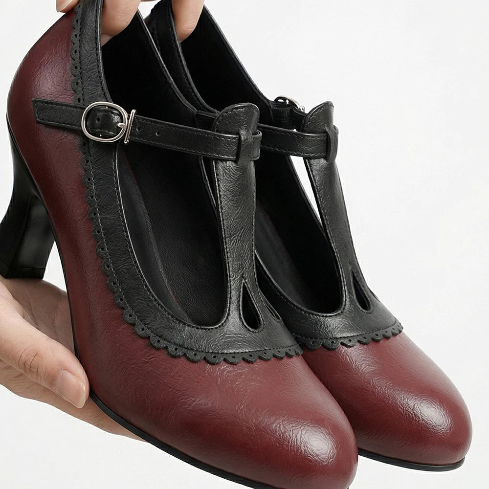 Arden T-Strap Heels