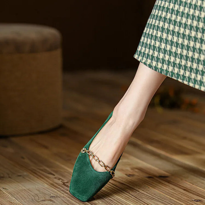 Marigold Chain Loafers