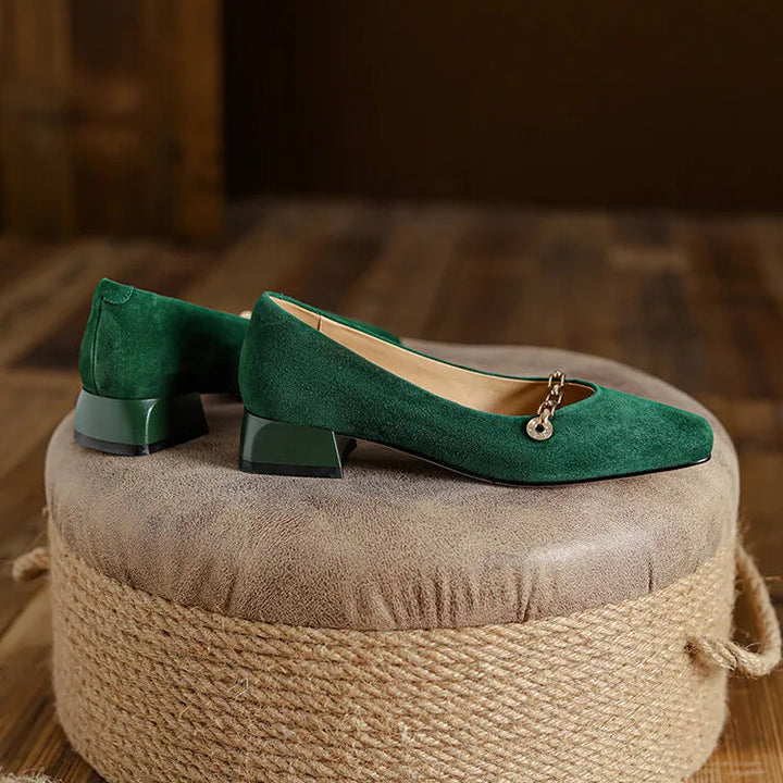 Marigold Chain Loafers