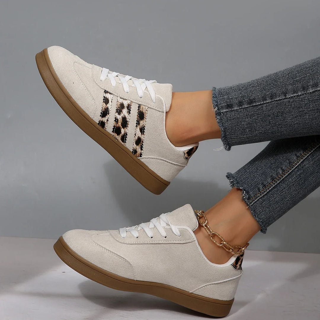 Savana Leopard Stripe Sneakers