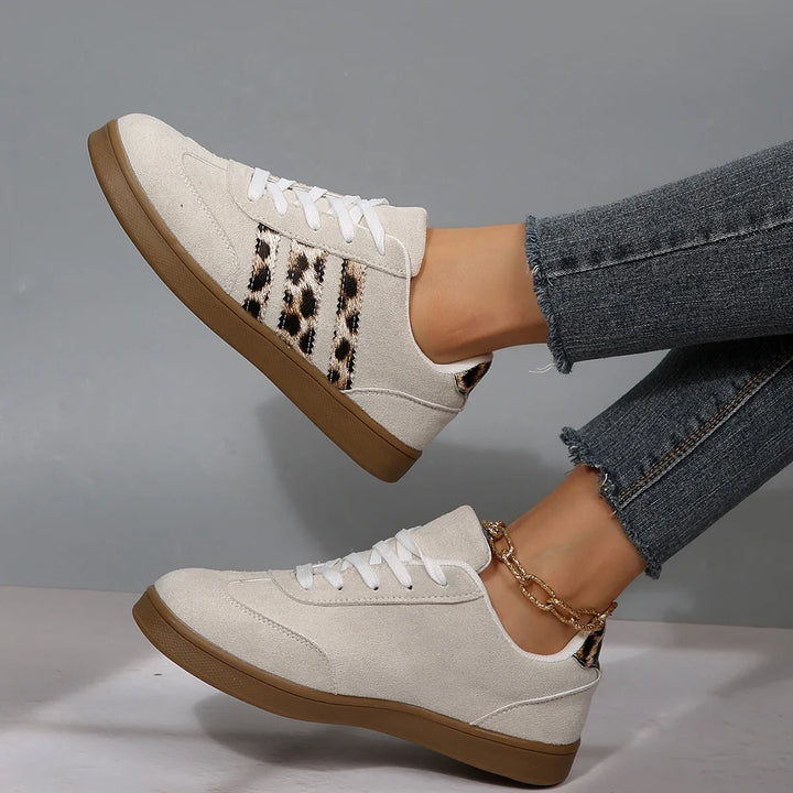 Savana Leopard Stripe Sneakers