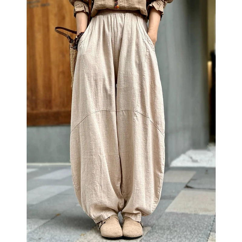 Linen Flow Trousers