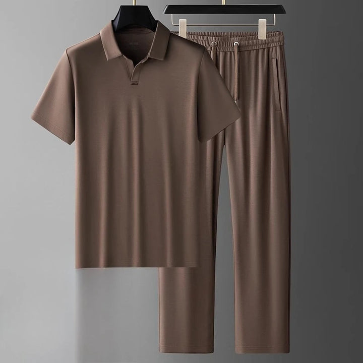 Sorrento Silk Polo Set