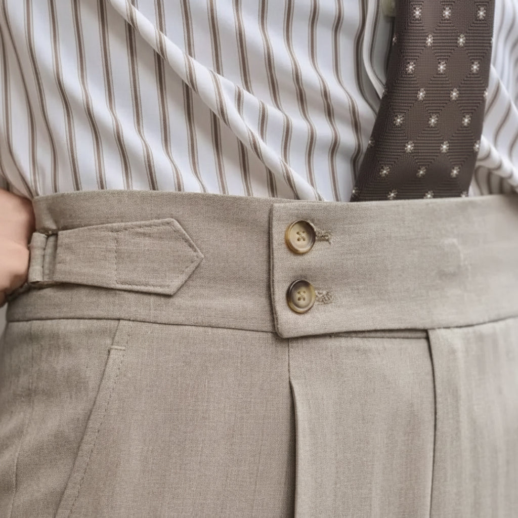Savile Side-Tab Trousers