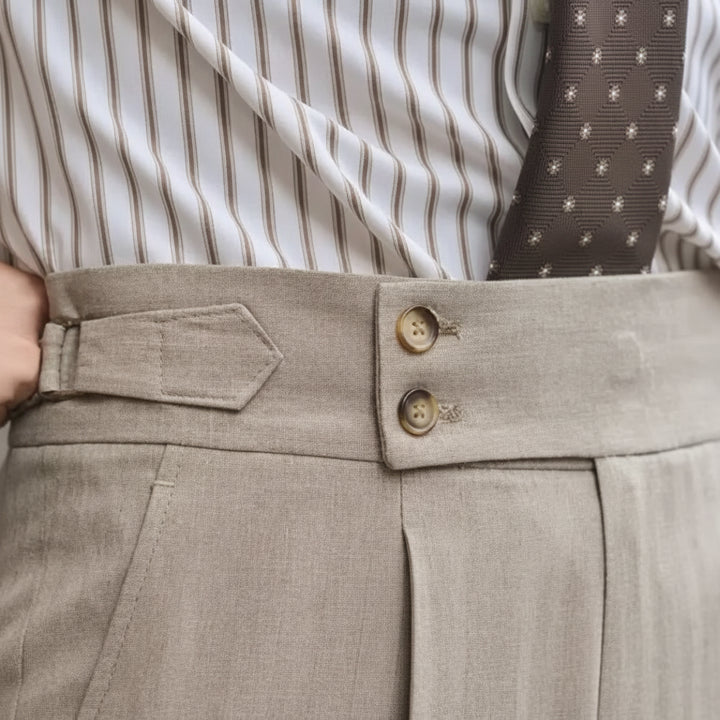 Savile Side-Tab Trousers