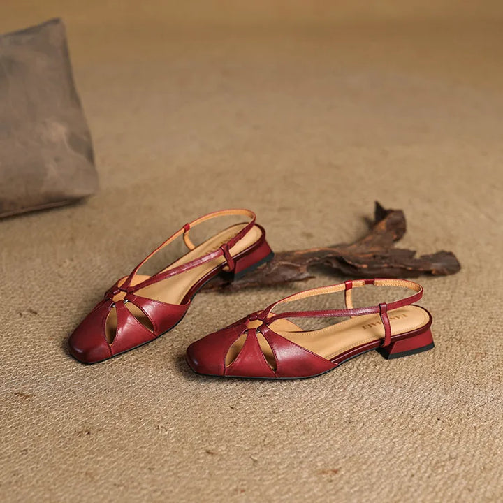 Sienna Cutout Slingbacks