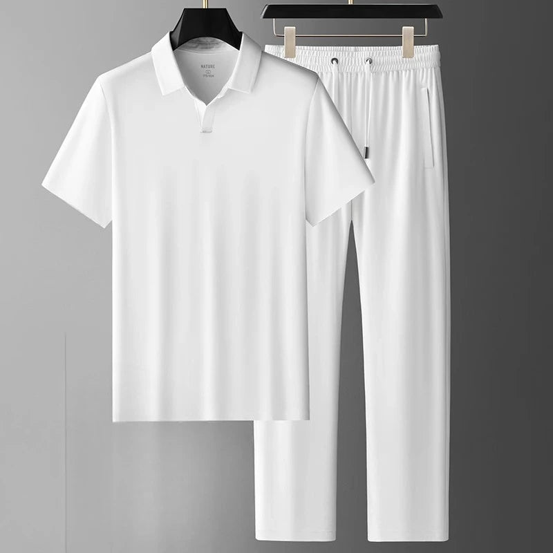Sorrento Silk Polo Set