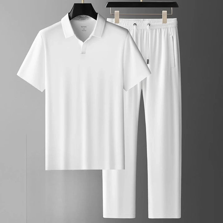 Sorrento Silk Polo Set