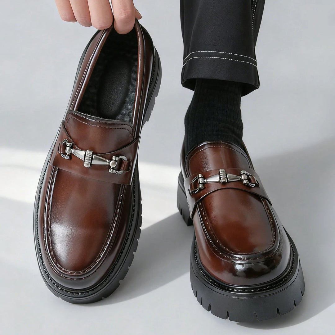 Borghese Bit Platform Loafers