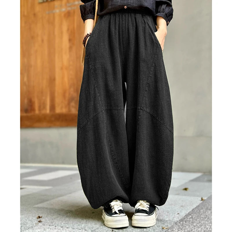 Linen Flow Trousers