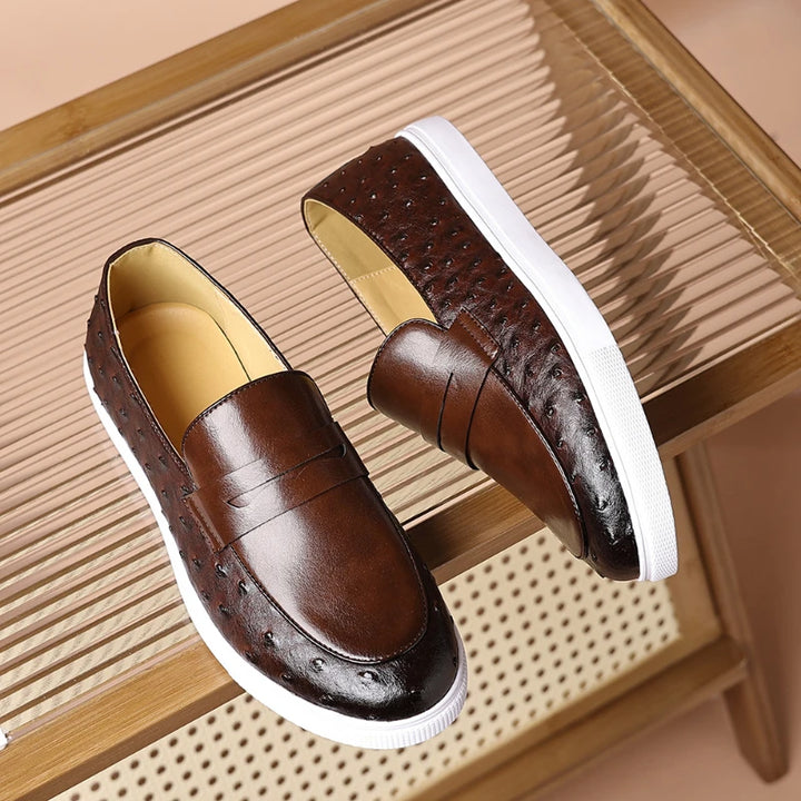 Struzzo Penny Loafers