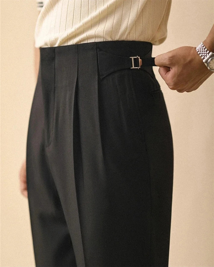Napoli Gurkha Pleated Trousers
