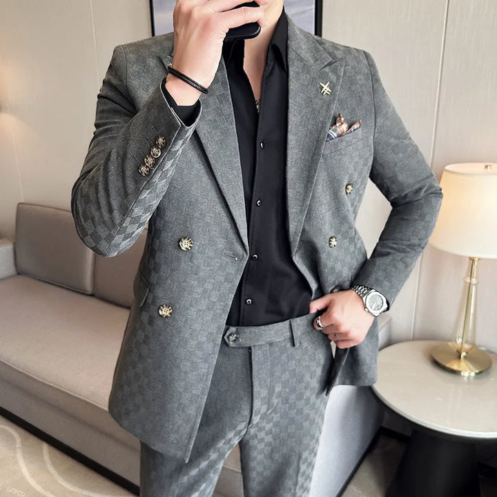 Grant Caldwell Grid Suit