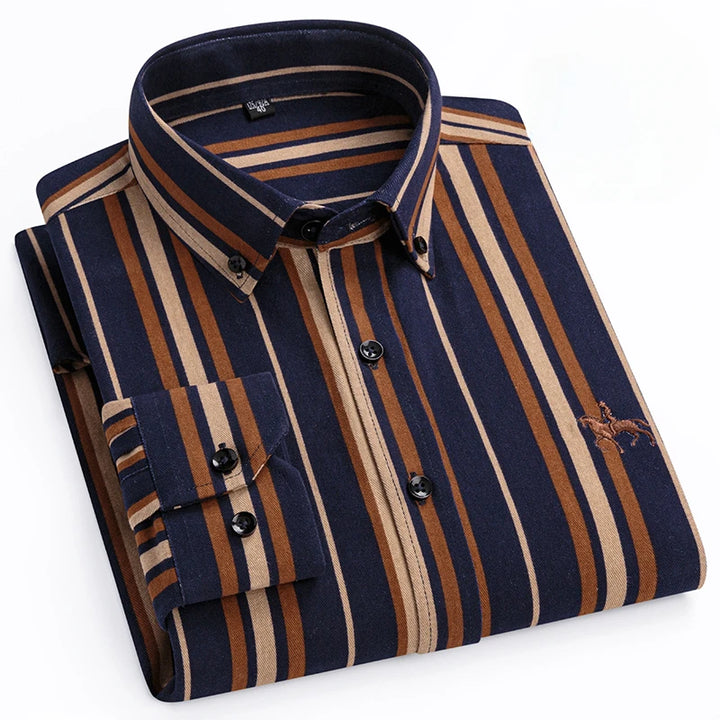 Caldwell Striped Oxford Shirt