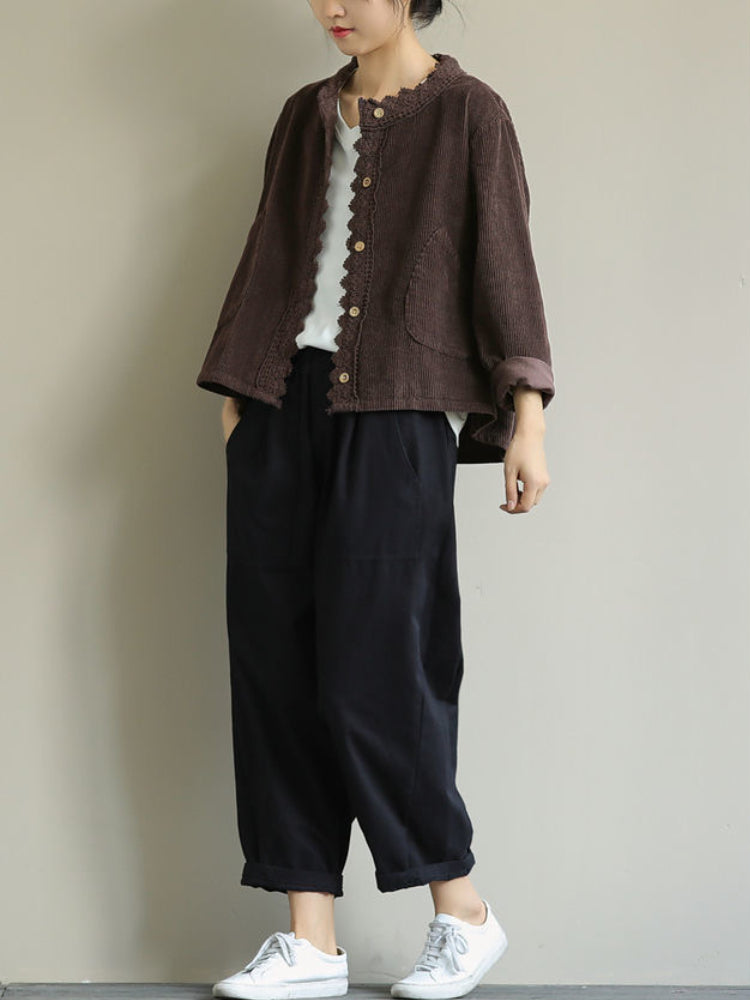 Elara Corduroy Jacket