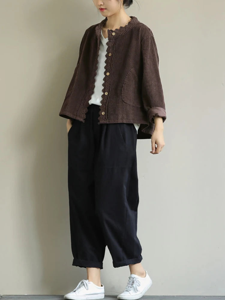 Elara Corduroy Jacket