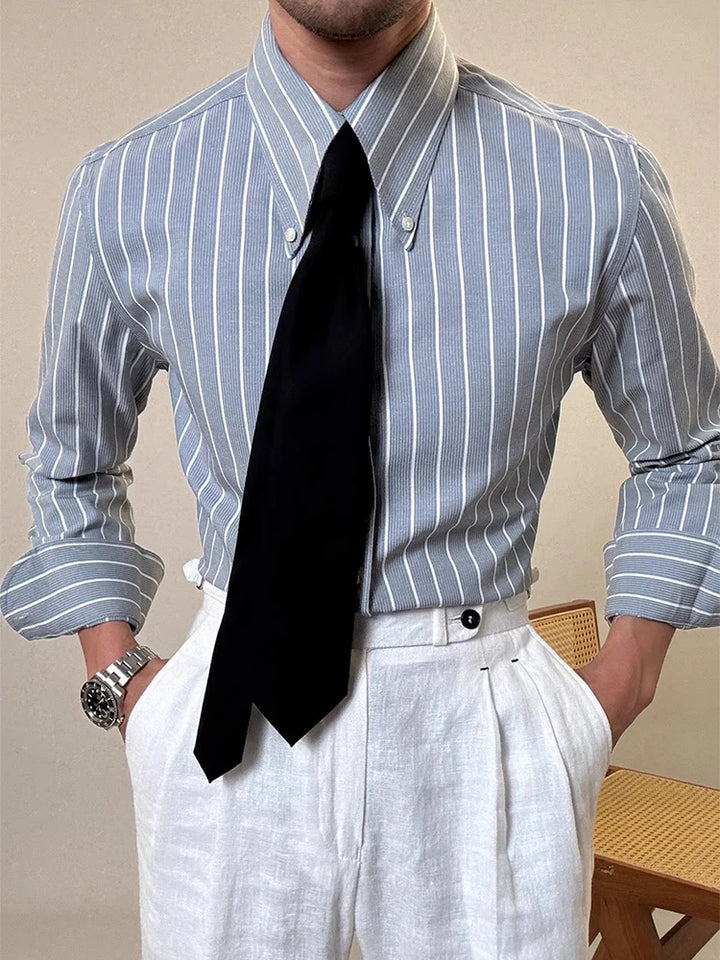 Thornton Striped Button-Down Shirt