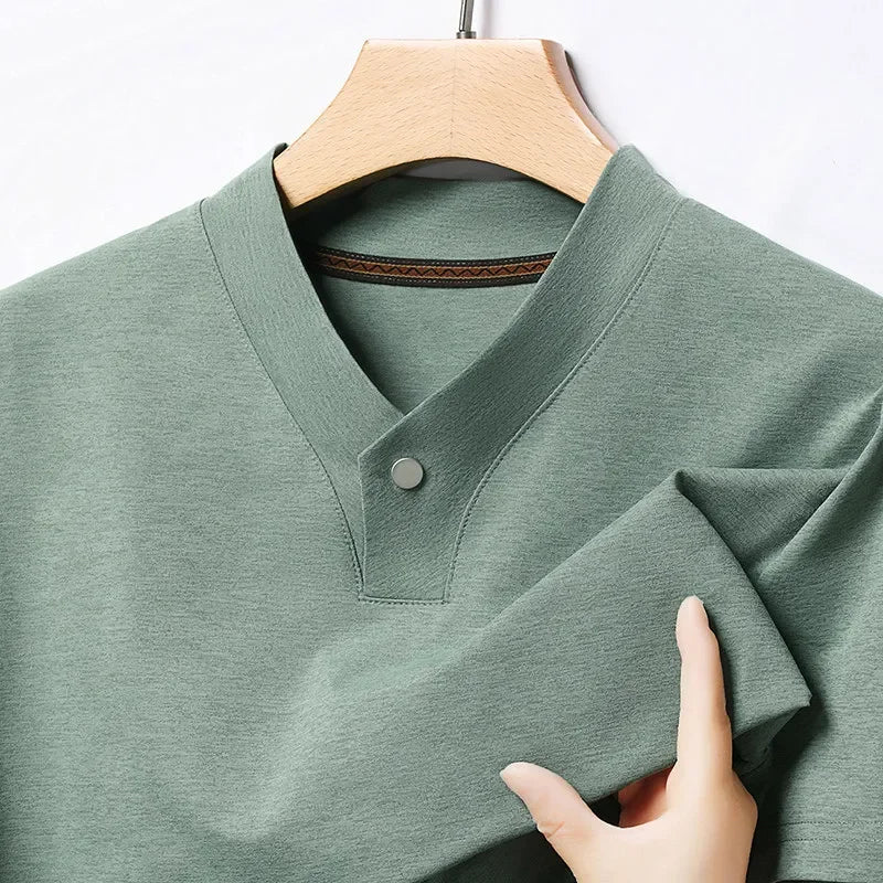 Calder Notch-Neck Tee