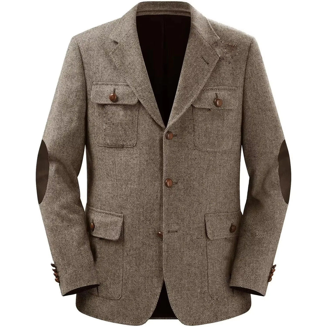 Bramwell Herringbone Blazer