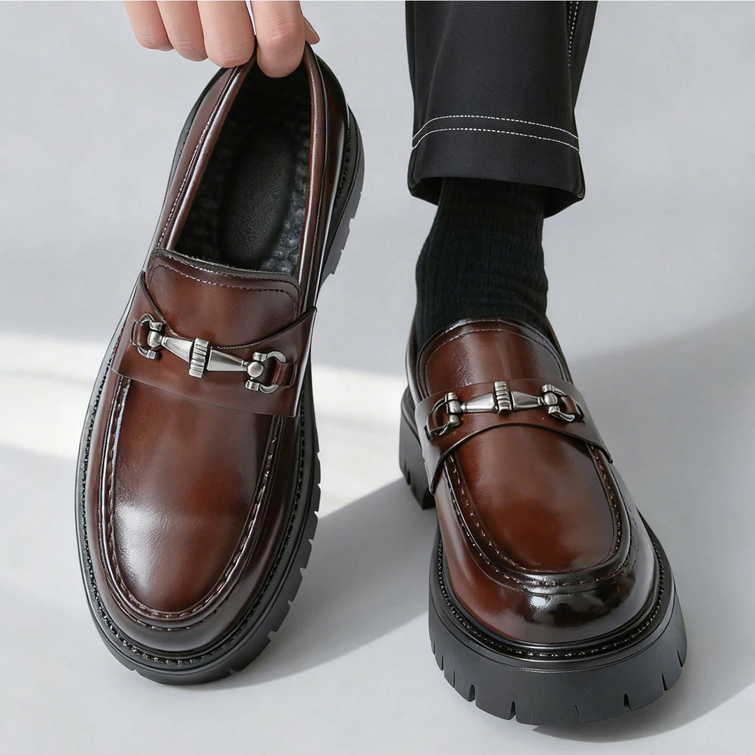 Borghese Bit Platform Loafers