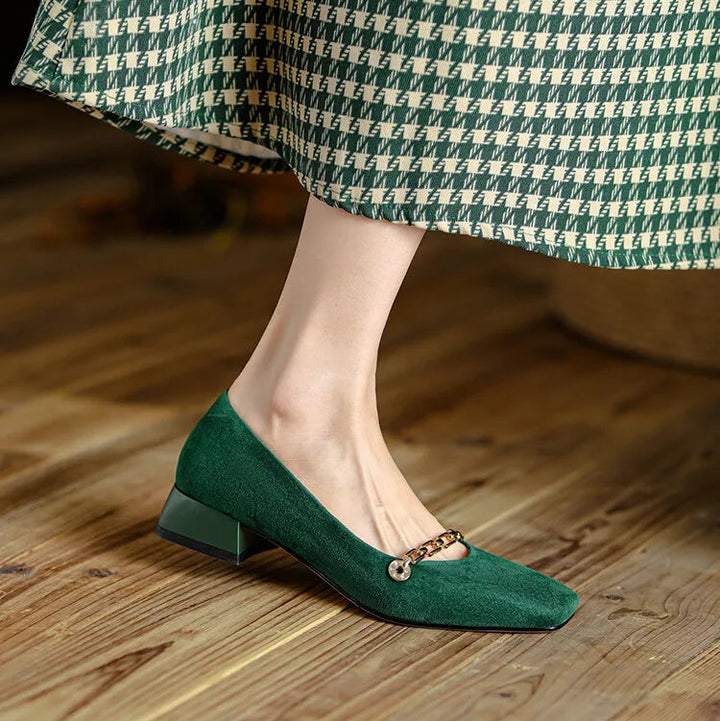 Marigold Chain Loafers