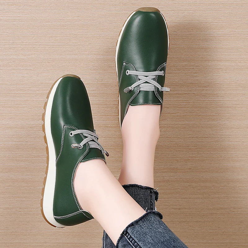 Mara Leather Sneakers