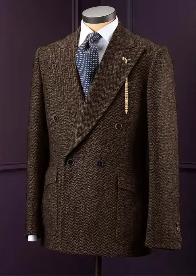 Prescott Herringbone Blazer