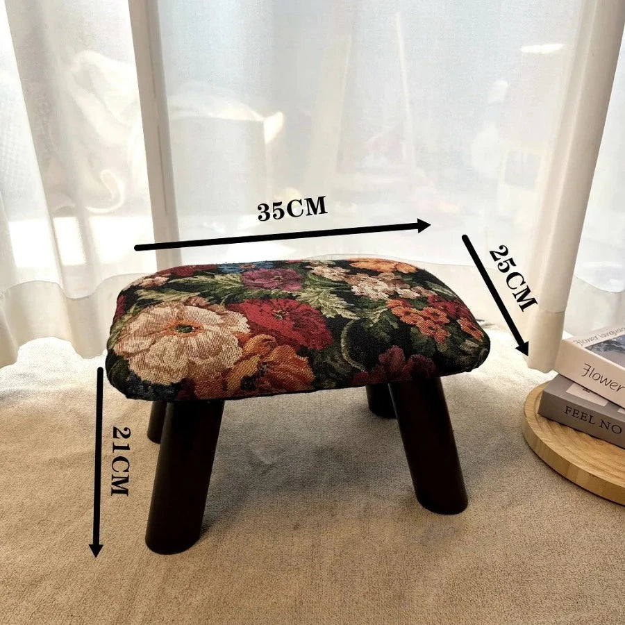 Rosalie Tapestry Footstool