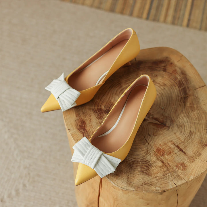 Bianca Bow Heels