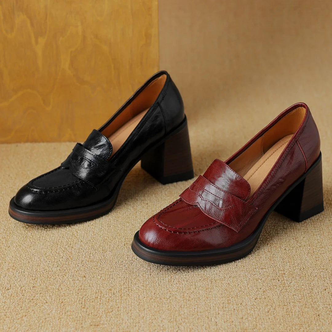 Marcella Pennyblock Loafers
