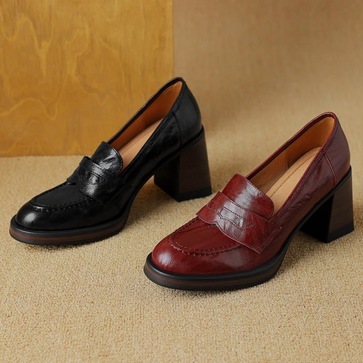 Marcella Pennyblock Loafers