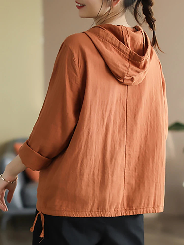 Haven Cotton Linen Hoodie