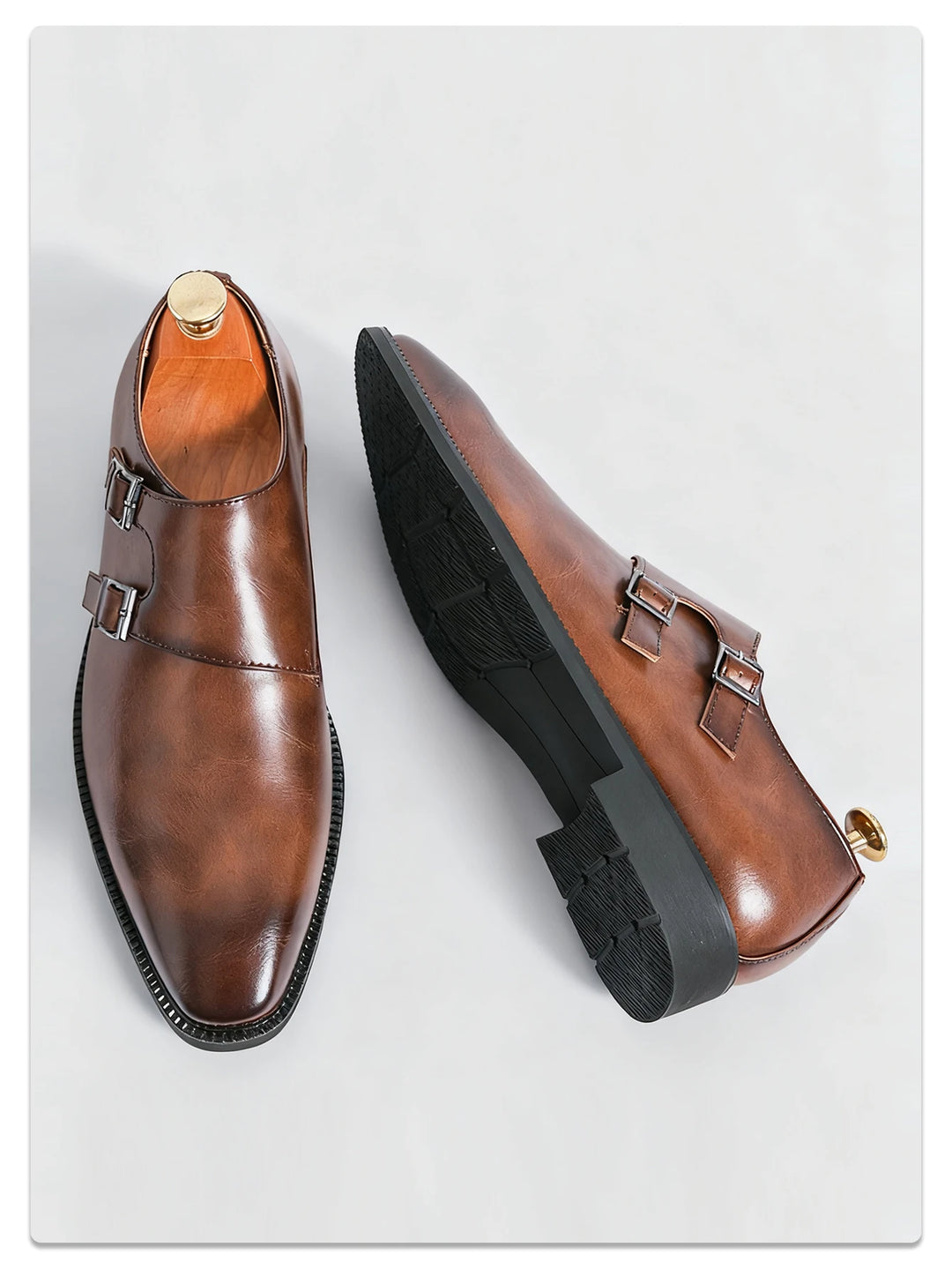 Abruzzo Double Monk Loafers