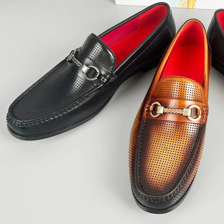Renzo Leather Loafers