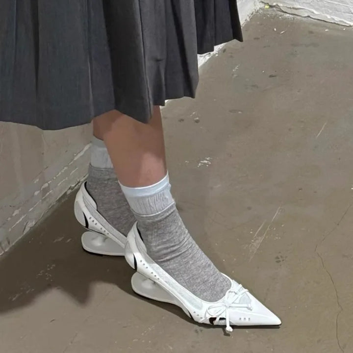 Scultura Sculpted-Heel Mary Janes