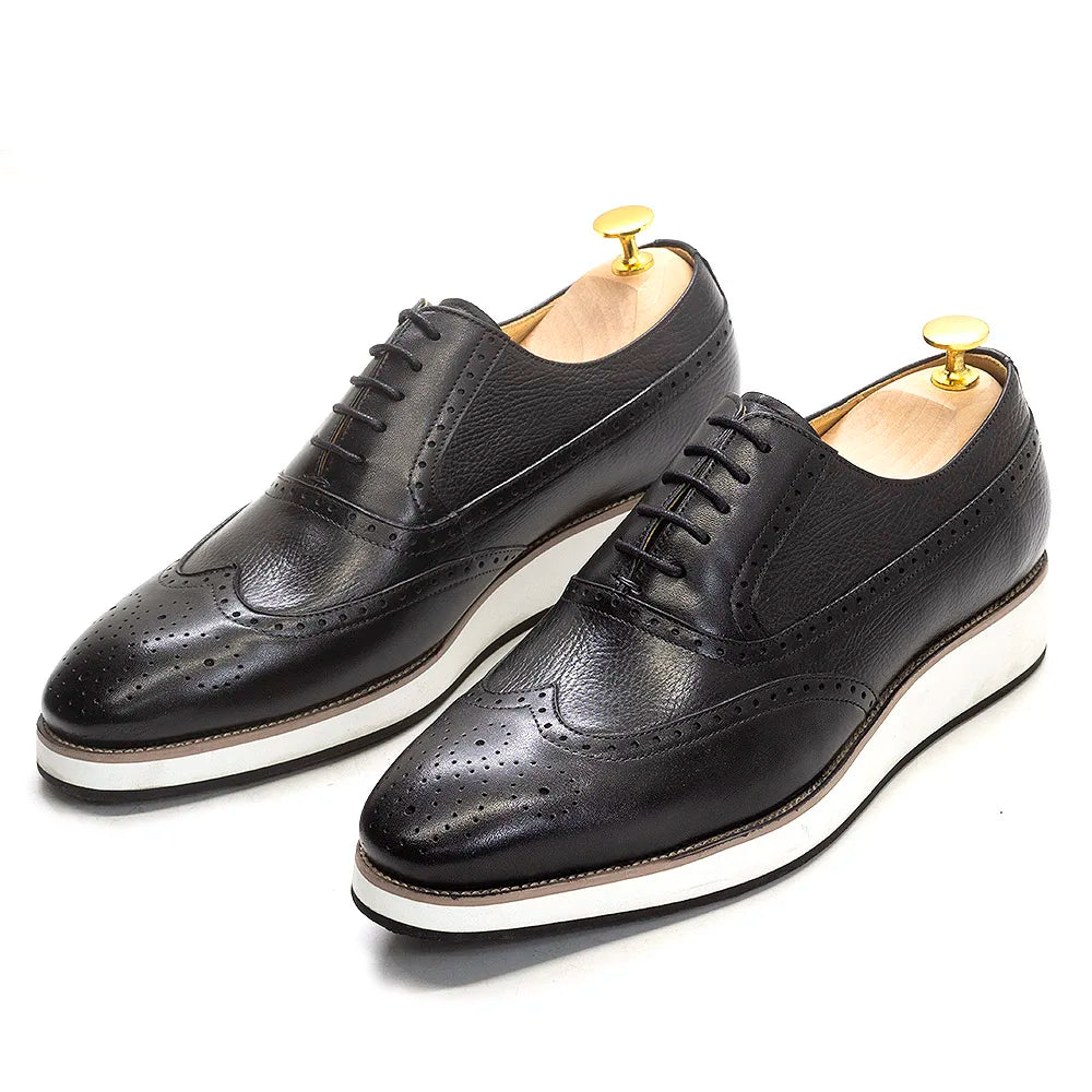 Borghese Wingtip Brogue Sneakers
